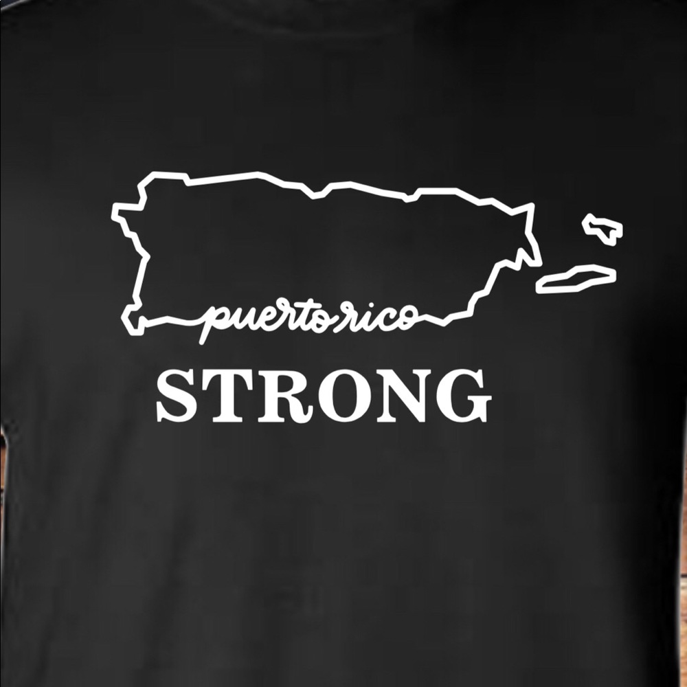 Puerto rico strong t shirt